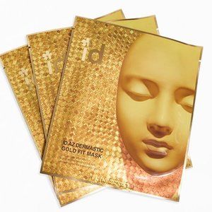 NWT ID.AZ Gold Fit Mask Set